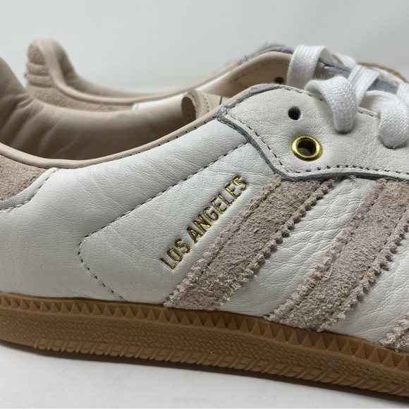 New Adidas Samba x LAFC Linen Gum 2021 Size 10 GV8358 - Picture 3 of 10